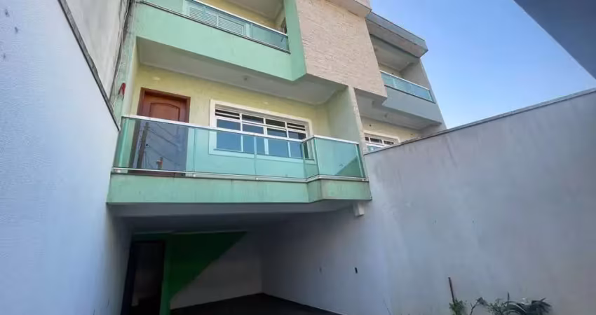 Sobrado com 4 dormitórios para alugar, 200 m² por r$ 3.150,00/mês - vila helena - santo andré/sp