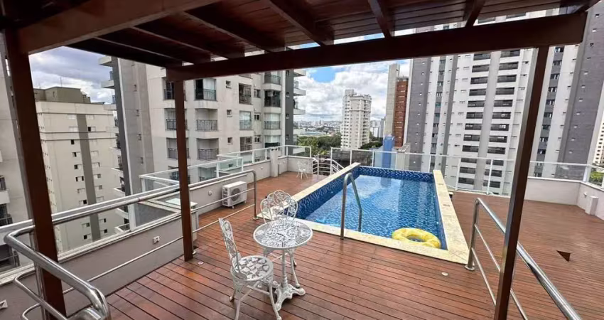 Cobertura com 4 dormitórios à venda, 615 m² por r$ 3.700.000,00 - jardim - santo andré/sp