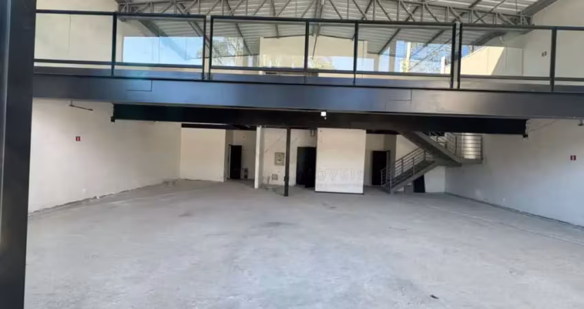 Salão comercial para locação  330m² com mezanino vila assunção, santo andré