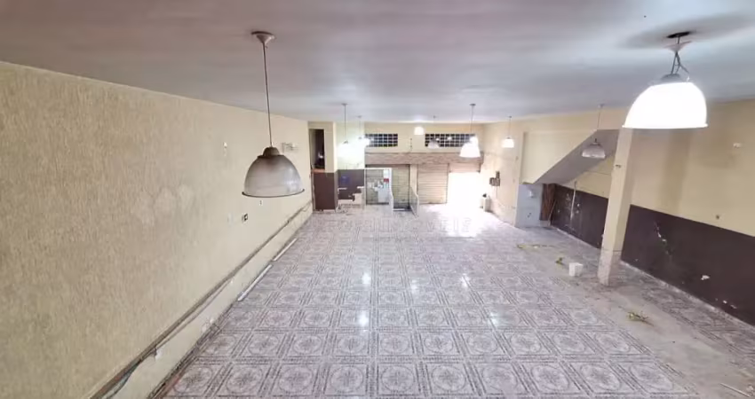 Salão para alugar, 253 m² por r$ 5.800,00/mês - parque das nações - santo andré/sp
