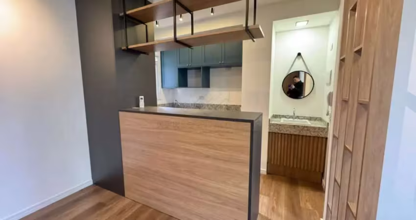 Flat para locação ? mobiliado e completo ? bairro jardim, santo andré
