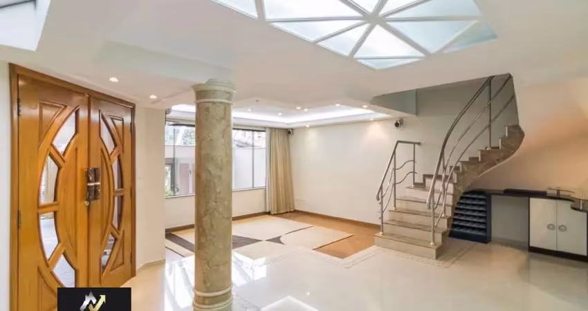 Sobrado com 3 dormitórios para alugar, 240 m² no jardim - santo andré/sp