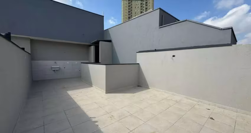 Cobertura com 2 dormitórios na vila príncipe de gales - santo andré/sp