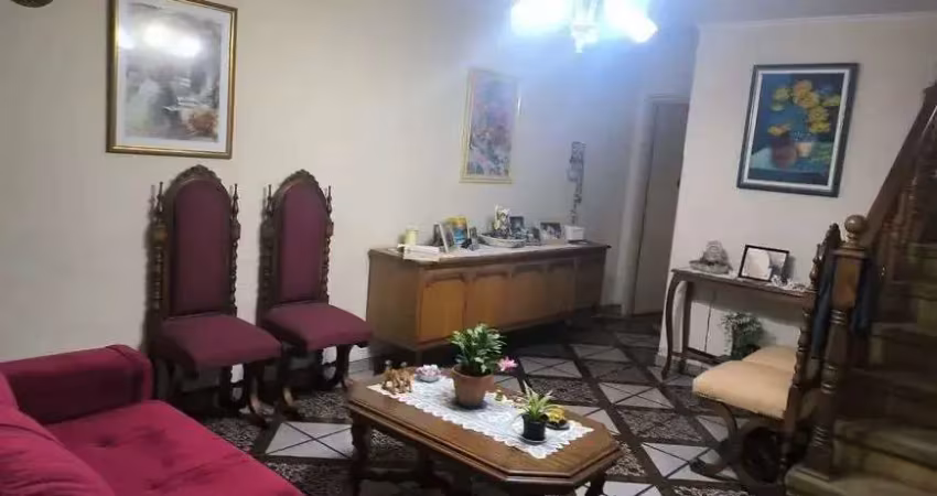 Sobrado com 3 dormitórios, 180 m² - venda por r$ 900.000,00 ou aluguel por r$ 5.300,00/mês - jardim - santo andré/sp