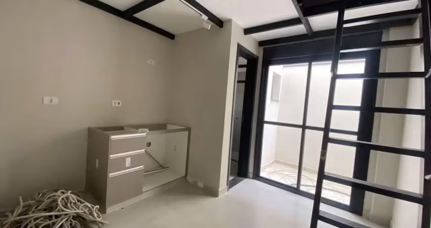 Kitnet com 1 dormitório para alugar, 25 m² por r$ 2.267,00/mês - parque central - santo andré/sp