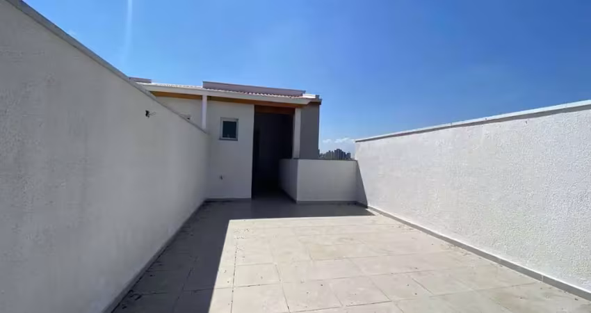 Cobertura com 2 quartos , elevador, nova, 110 m² - venda por r$ 550.000 ou aluguel por r$ 3.535/mês - vila metalúrgica - santo andré/sp