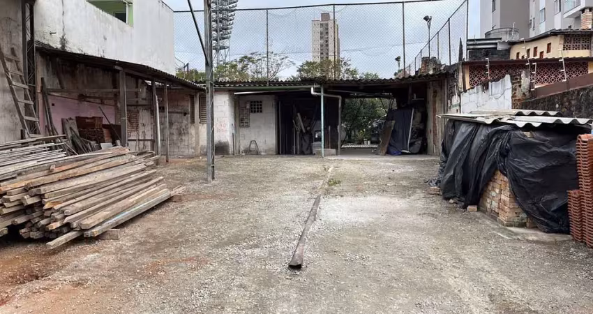 Terreno para alugar, 350 m² por r$ 3.500/mês - vila américa - santo andré/sp