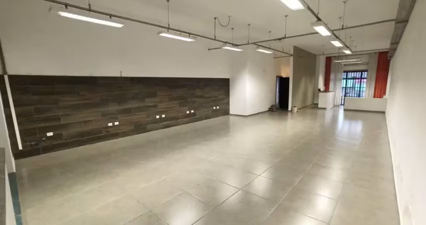 Salão para alugar, 160 m² por r$ 3.897,00/mês - parque das nações - santo andré/sp
