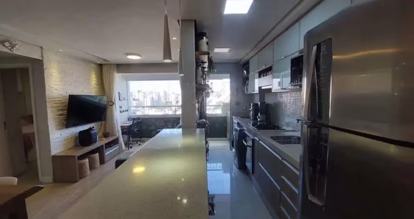 Apartamento com 02 dormitórios à venda, 54 m² no centro - santo andré/sp