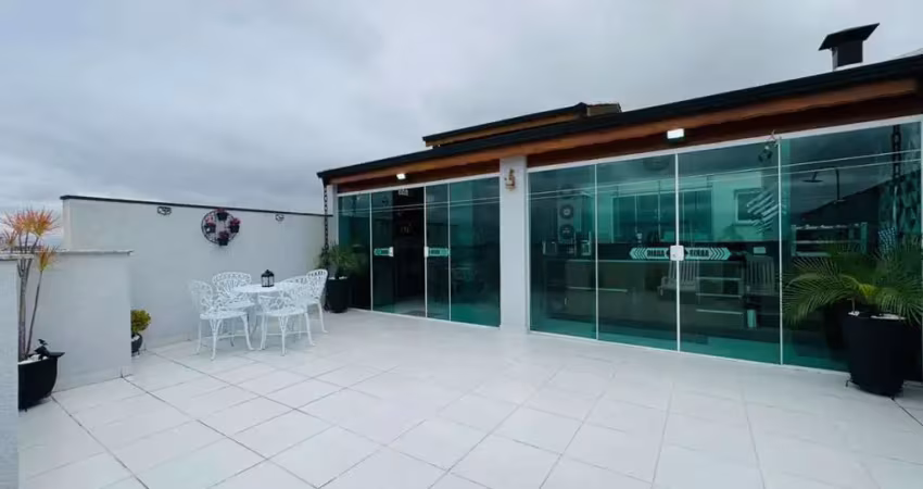 Cobertura com 3 dormitórios à venda, 140 m² por r$ 870.000,00 - vila alto de santo andré - santo andré/sp