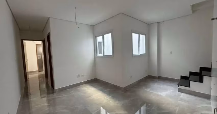 Cobertura à venda, 100 m² por r$ 425.000,00 - vila humaitá - santo andré/sp