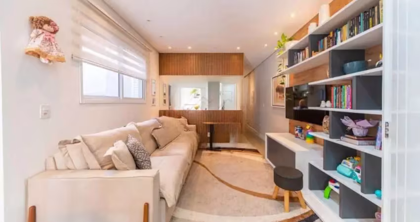 Cobertura à venda com 89m², 2 quartos e 2 vagas - vila eldizia, santo andré