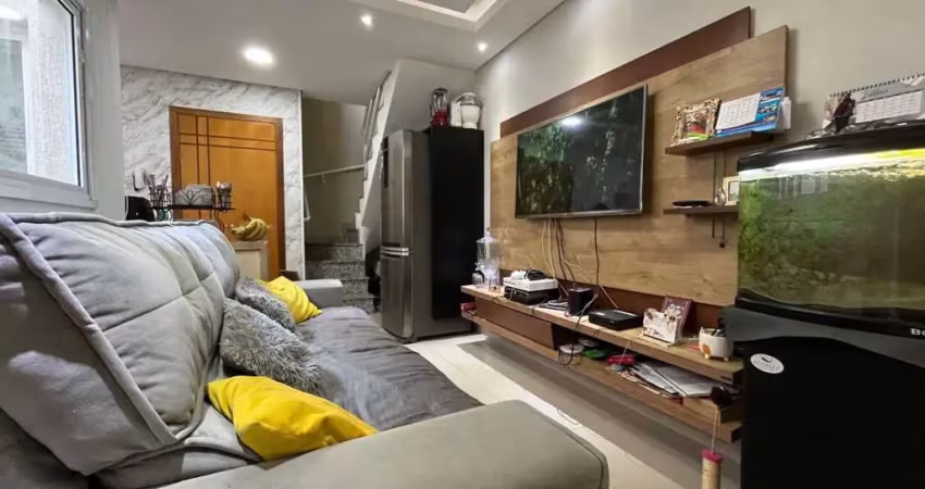 Cobertura com 2 dormitórios à venda, 99 m² por r$ 430.000,00 - vila marina - santo andré/sp