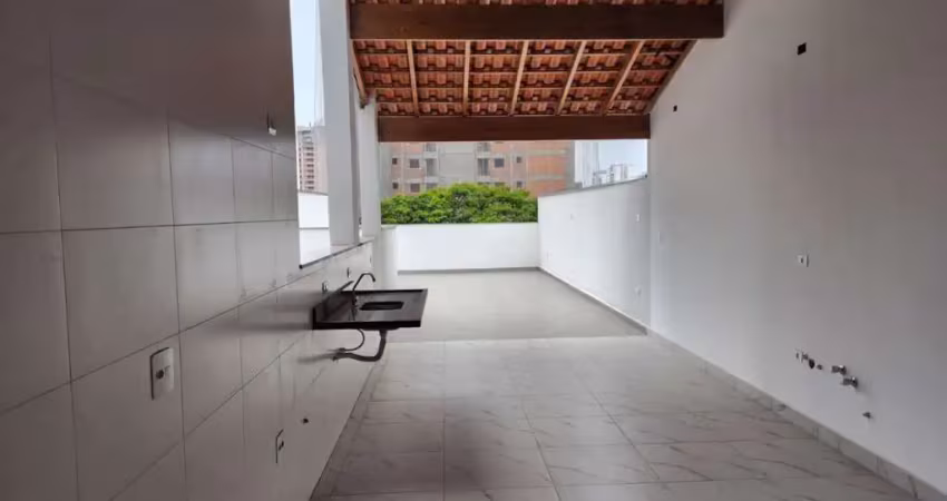Cobertura com 3 dormitórios à venda, 163 m² por r$ 950.000,00 - campestre - santo andré/sp