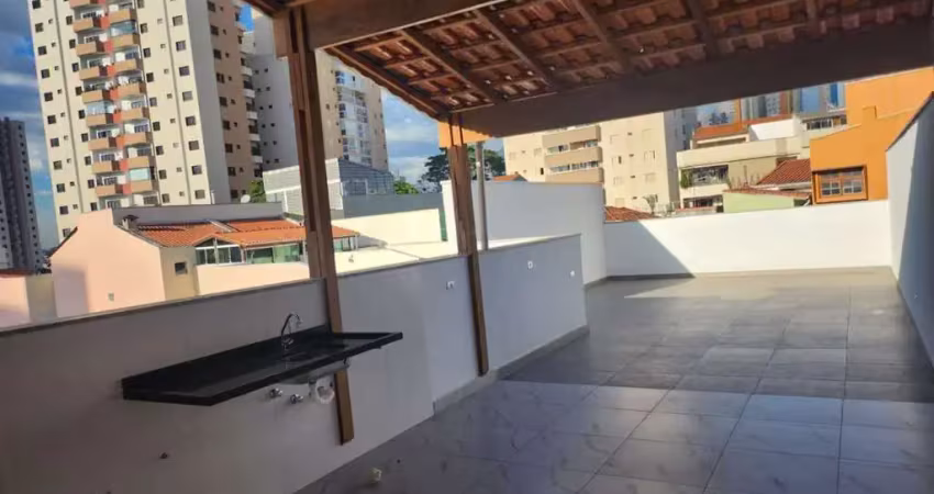 Cobertura com 3 dormitórios à venda, 146 m² por r$ 850.000,00 - vila assunção - santo andré/sp