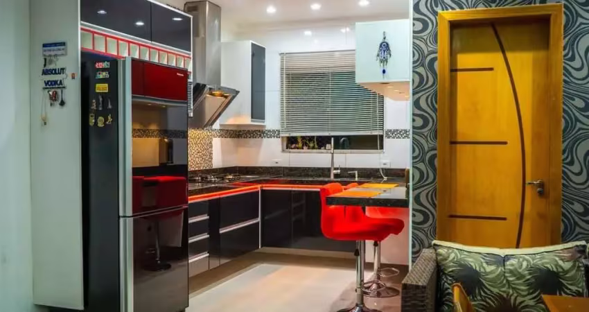 Cobertura à venda, 90 m² por r$ 675.000,00 - vila assunção - santo andré/sp