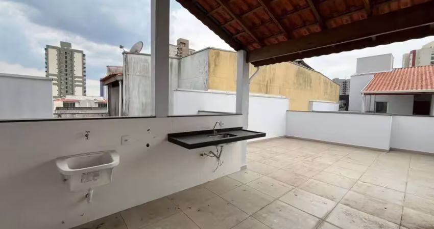 Cobertura com 2 dormitórios à venda, 100 m² por r$ 630.000,00 - vila assunção - santo andré/sp