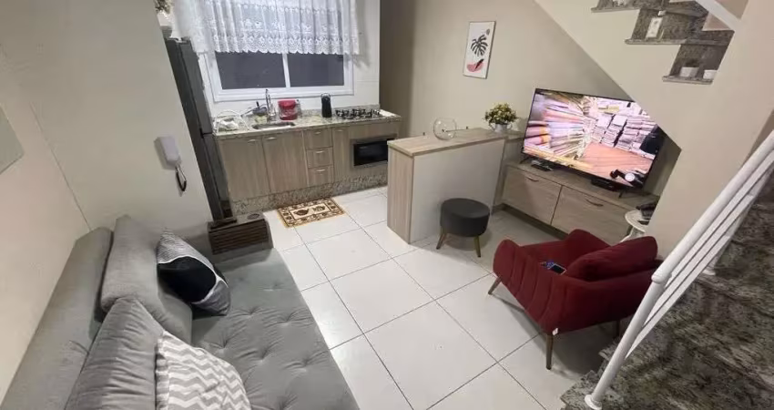 Cobertura com 2 dormitórios à venda, 52 m² por r$ 508.000,00 - vila pires - santo andré/sp