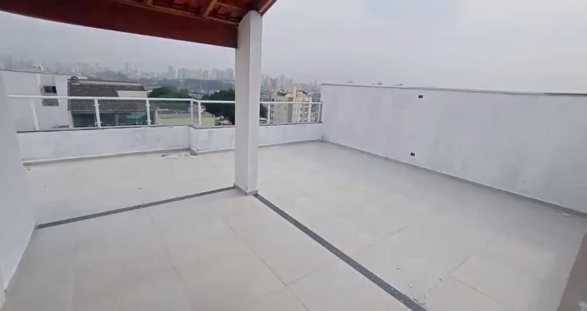 Cobertura com 2 dormitórios à venda, 100 m² por r$ 590.000,00 - utinga - santo andré/sp