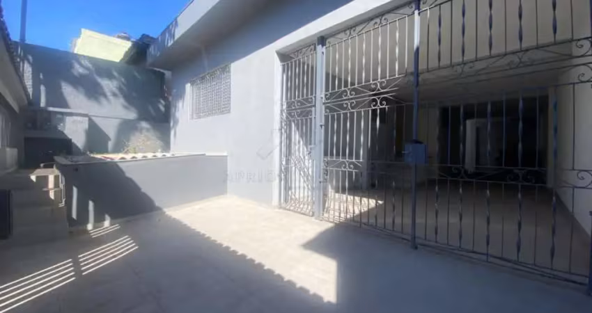Casa térrea com 02 dormitórios + outra casa com 01 dormitório para locação, 180m² no vila camilópolis - santo andré /sp