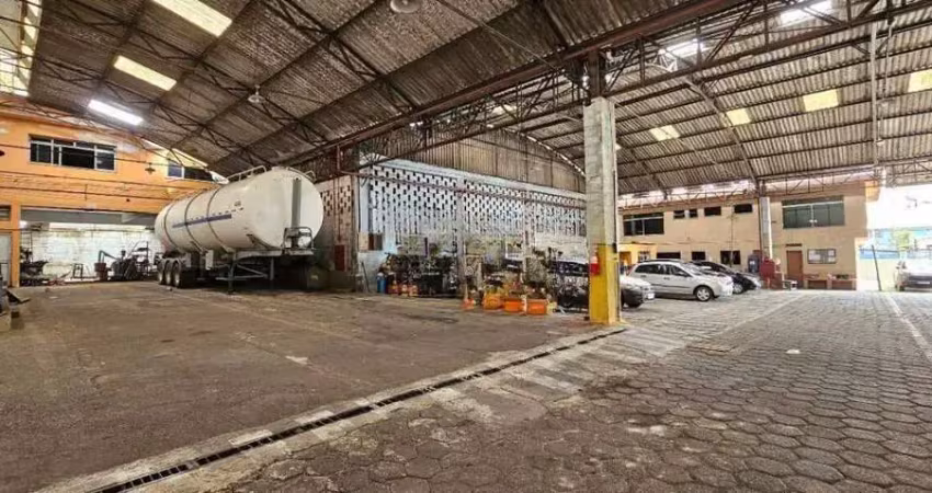 Galpão para alugar, 2363 m² por r$ 45.729,00/mês - vila scarpelli - santo andré/sp