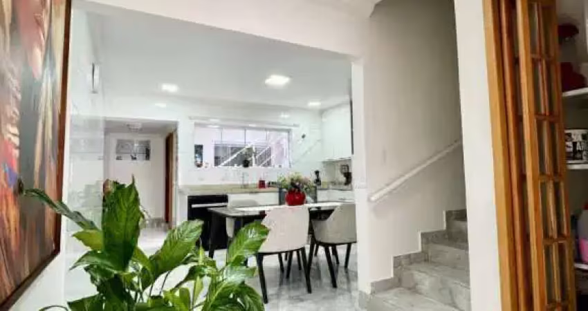 Sobrado com excelente localização 03 dormitórios e 02 vagas na vila alzira- santo andré/sp