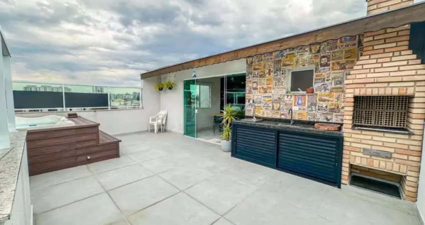 Cobertura com  elevador, 4 dormitórios, 170 m² - venda por r$ 1.299.000,00 - utinga - santo andré/sp