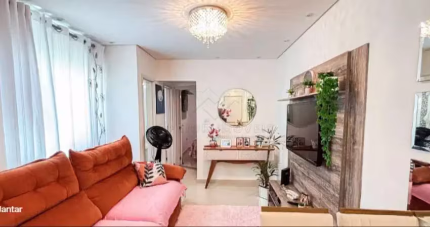 Apartamento com 02 dormitórios para locação , 53 m² no bairro vila camilópolis santo andré/sp
