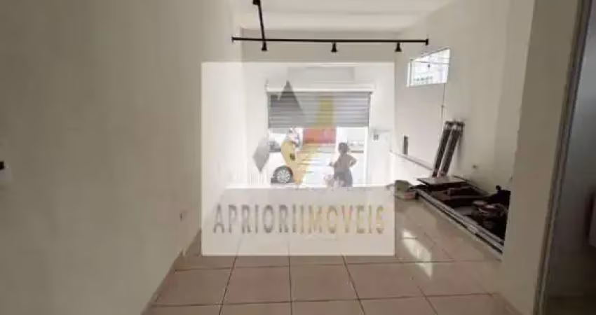 Salão comercial 38m² para locação na vila assunção - santo andré/sp.