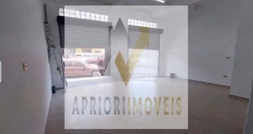 Salão para alugar 55 m² na vila alzira - santo andré/sp