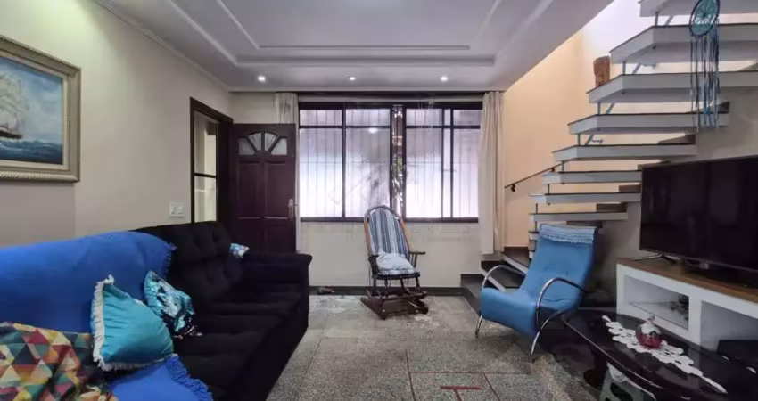 Sobrado com 3 dormitórios à venda, 180m² por r$ 850.000,00 - jardim jamaica, santo andré/sp