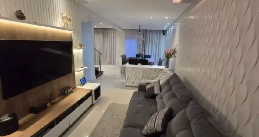 Sobrado 133 m²  3 dormitórios 1 suíte 3 vagas  - vila são pedro - santo santo andré/sp