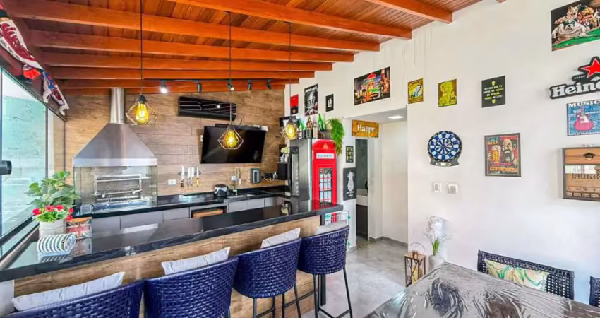 Cobertura á venda com 02 dormitórios e área gourmet na vila assunção - santo andré/sp