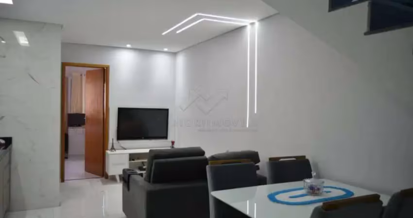 Cobertura para venda e locação com 48m², 01 quarto e 1 vaga com excelente localização na vila pires - santo andré/sp