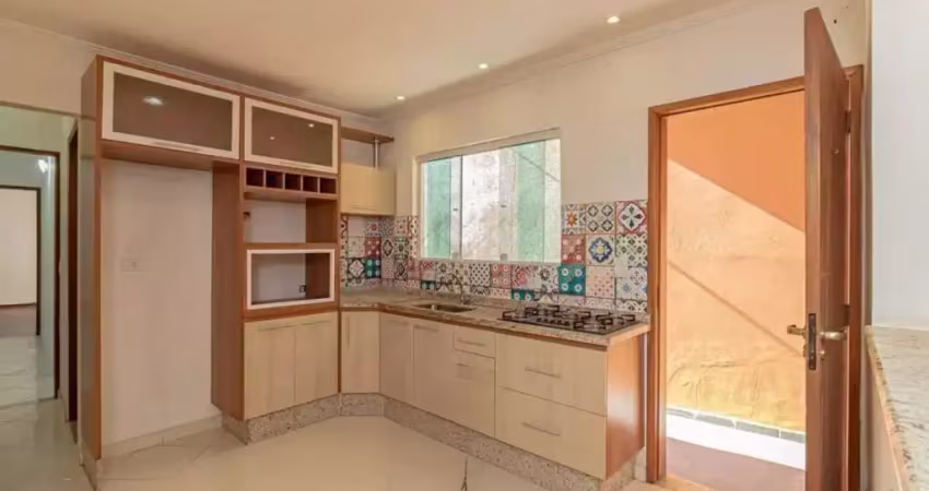 Casa com 2 dormitórios e quintal compartilhado para alugar, 70m² no jardim santo antônio - santo andré/sp