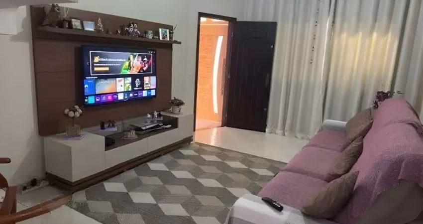 Sobrado com 3 dormitórios à venda, 163 m² por r$ 790.000,00 - parque oratório - santo andré/sp