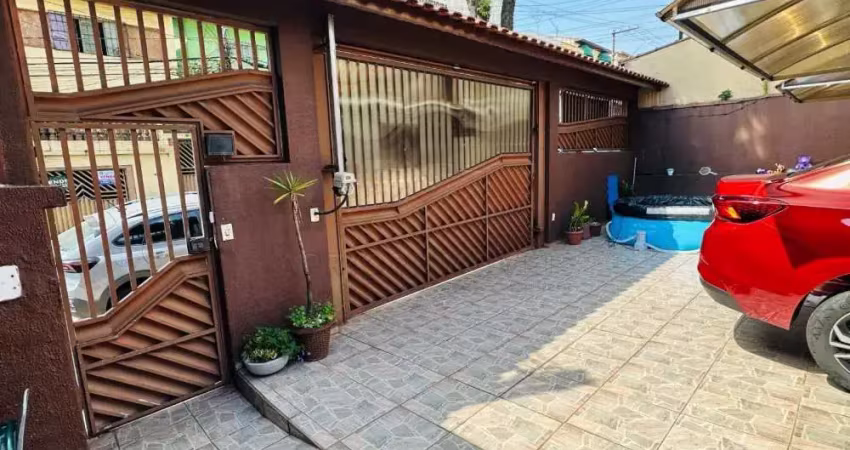 Sobrado com 03 dormitórios à venda, 150 m² na vila tibiriçá - santo andré/sp
