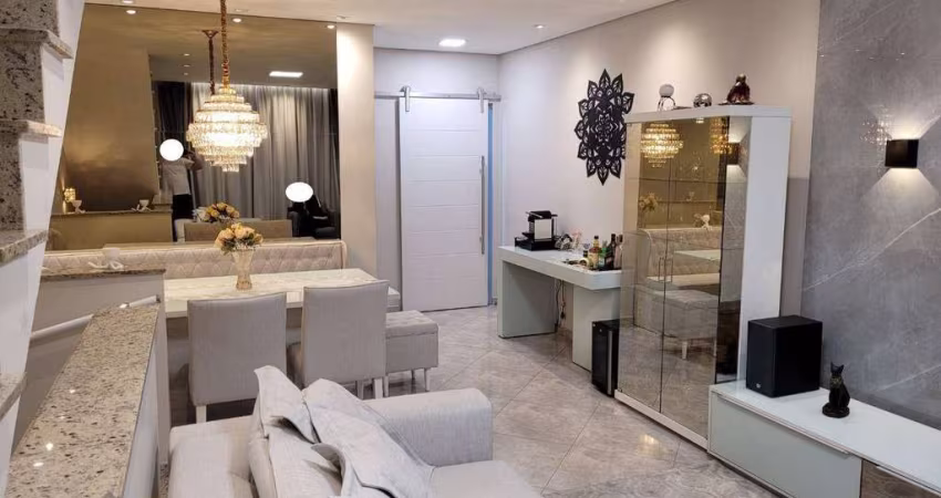 Sobrado com 3 dormitórios à venda, 136 m² por R$ 699.000,00 - Vila Curuçá - Santo André/SP