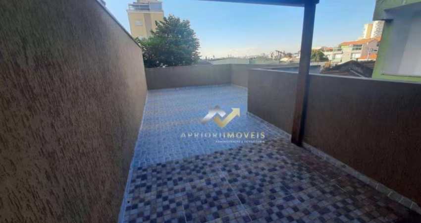 Cobertura com 2 dormitórios à venda, 100 m² por R$ 420.000,00 - Vila Leopoldina - Santo André/SP