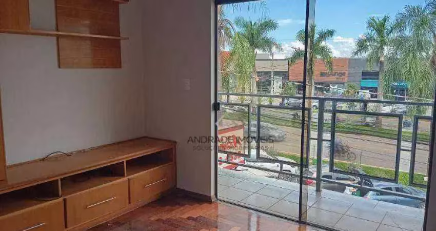 Apartamento com 2 dormitórios para alugar, 60 m² por R$ 2.500/mês - Fátima II - Pouso Alegre/MG
