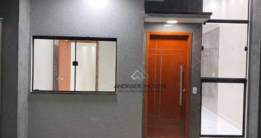 Casa com 3 dormitórios à venda, 66 m² por R$ 350.000 - Parque Real - Pouso Alegre/Minas Gerais