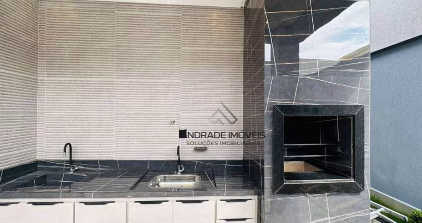 Casa com 3 dormitórios à venda, 105 m² por R$ 680.000 - Parque Real - Pouso Alegre/MG