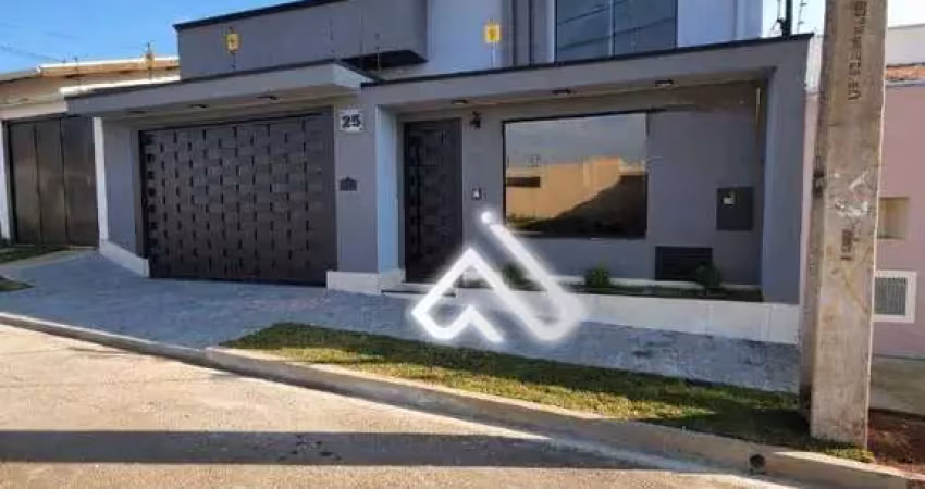 Casa maravilhosa  com 3 dormitórios à venda, 127 m² por r$ 680.000 - parque real - pouso alegre/mg