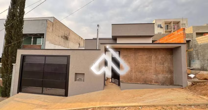 Casa com 3 dormitórios à venda, 100 m² por r$ 600.000 - parque real - pouso alegre/mg