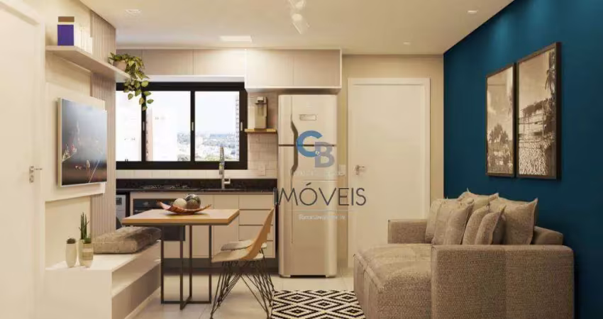 Apartamento à venda, 35 m² por r$ 334.000,00 - tatuapé - são paulo/sp