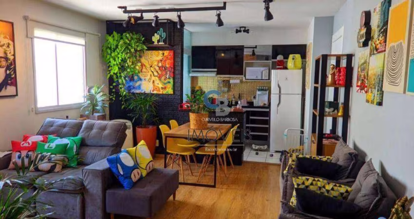 Apartamento com 1 dormitório à venda, 43 m² por R$ 315.000,00 - Belém - São Paulo/SP