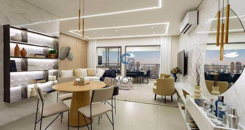 Apartamento com 2 dormitórios à venda, 87 m² por R$ 1.095.000,00 - Tatuapé - São Paulo/SP