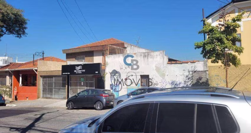 Terreno à venda, 270 m² por R$ 945.000,00 - Mooca - São Paulo/SP