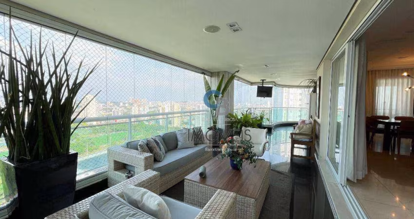 Apartamento com 4 dormitórios à venda, 355 m² por R$ 4.200.000,00 - Jardim Anália Franco - São Paulo/SP