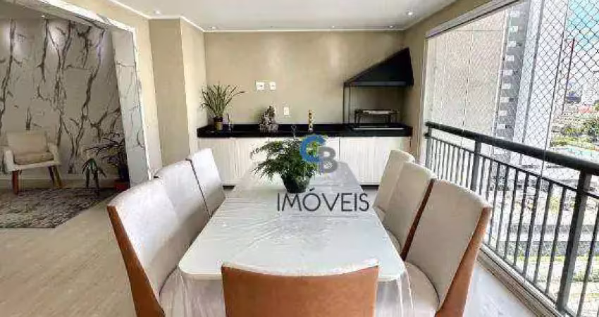 Apartamento com 3 dormitórios à venda, 135 m² por r$ 1.640.000,00 - tatuapé - são paulo/sp